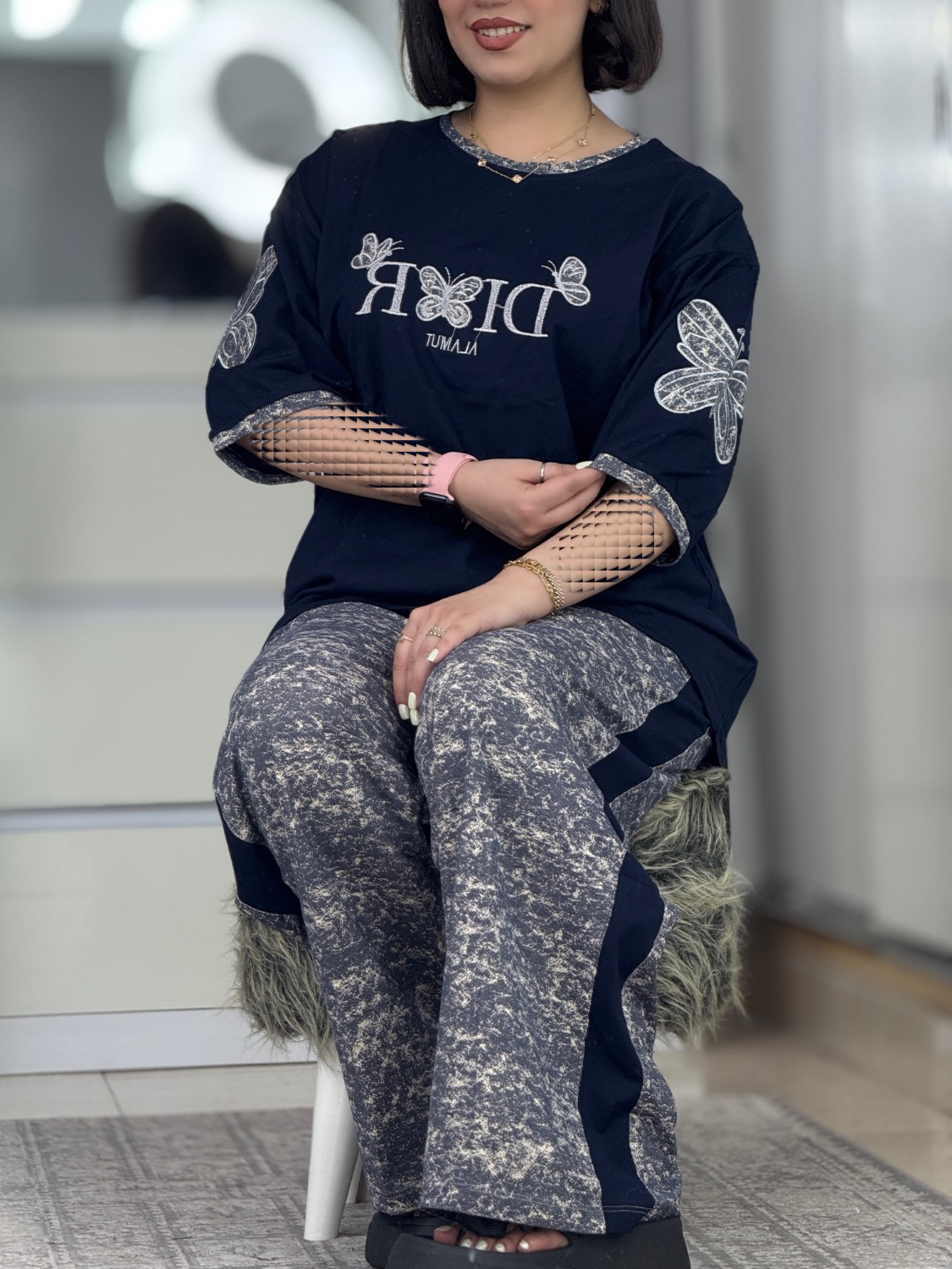 ست استین پروانه ابروبادی کد 42658