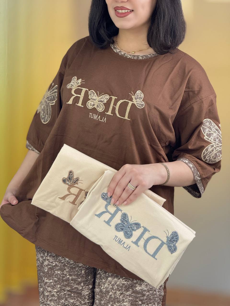 ست استین پروانه ابروبادی کد 42658