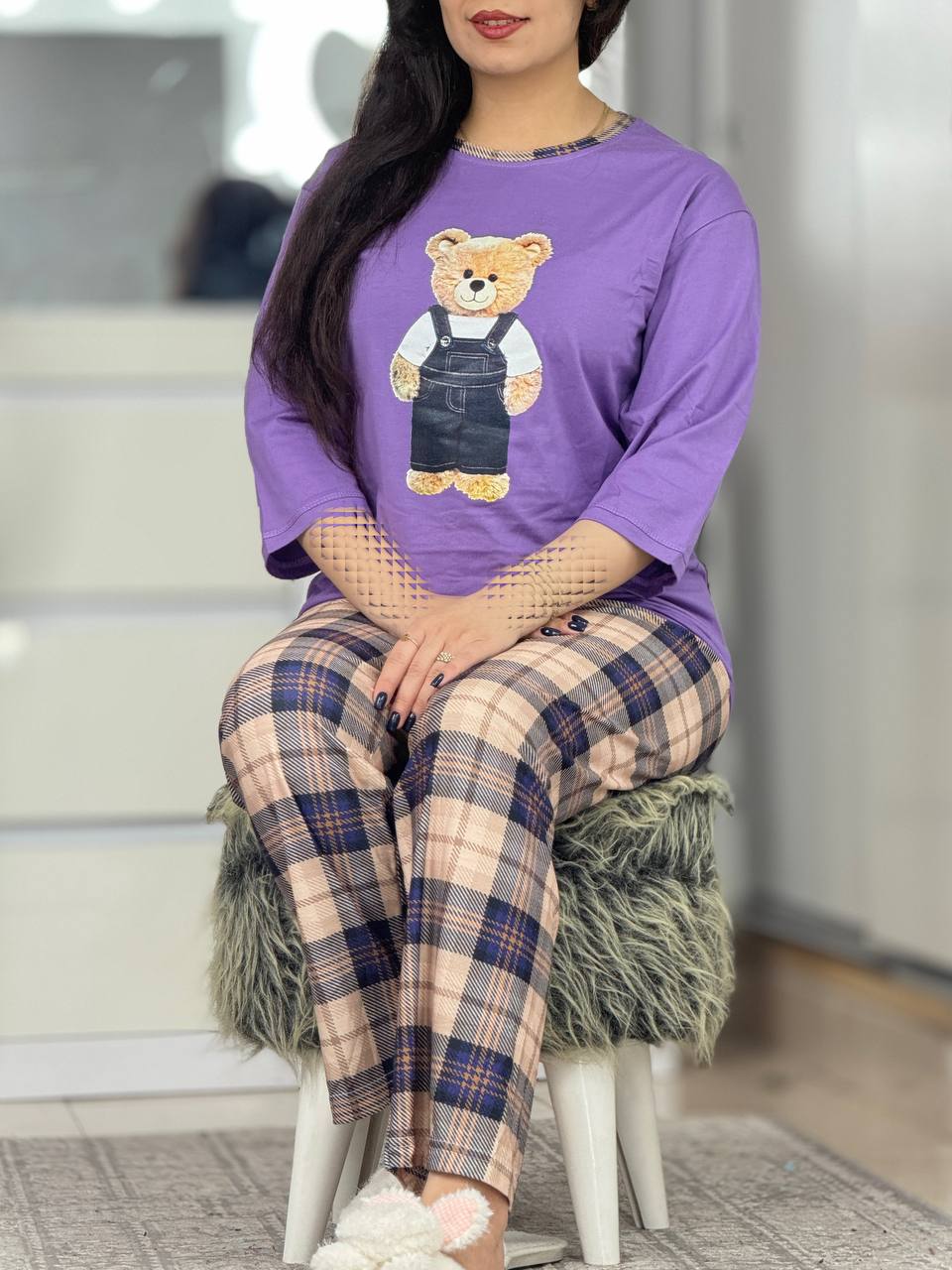 ست عروسکی نیمه استین کد 6568