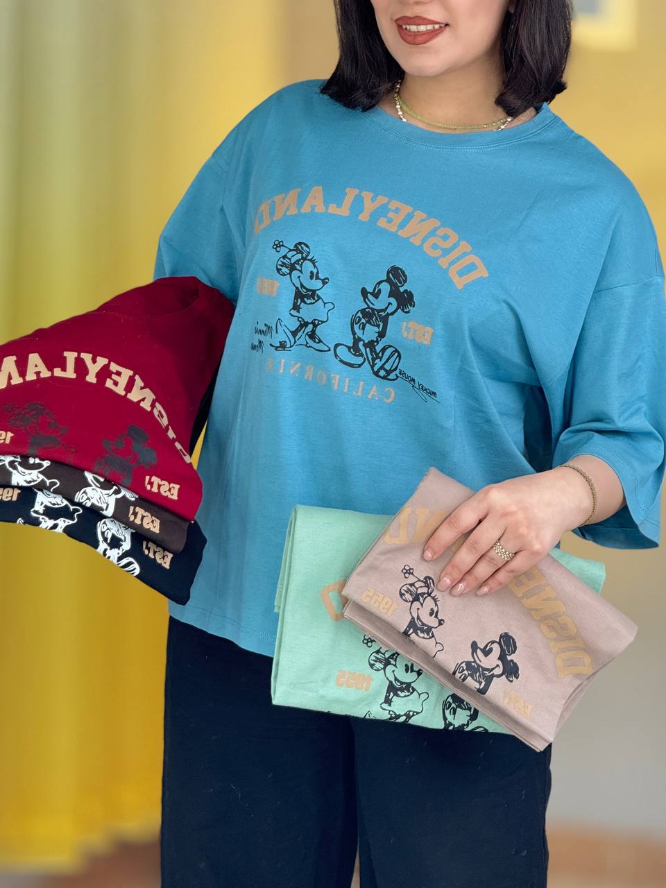 تیشرت باکسی میکی موس کد 29375