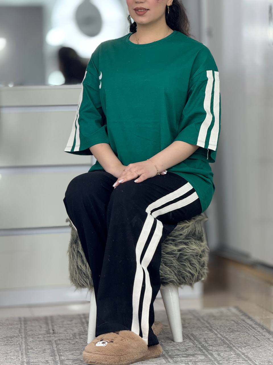 ست نیم استین نایک کد 6488