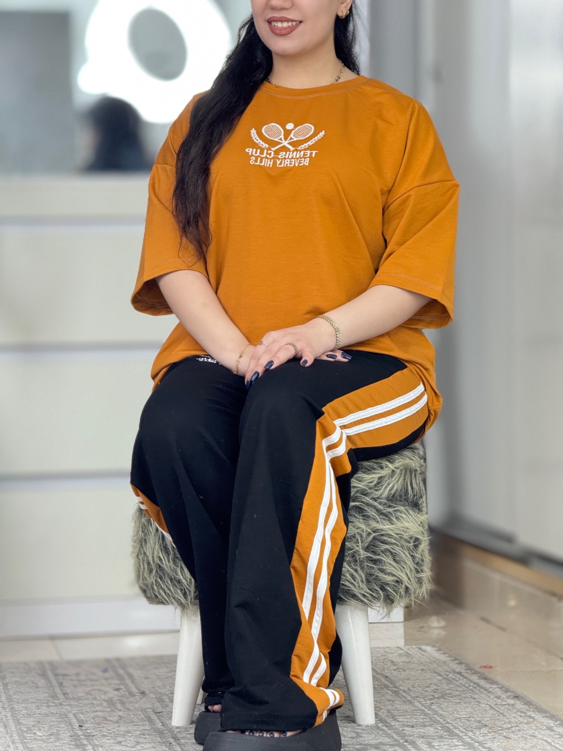 ست تنیس گلدوزی کد 6574