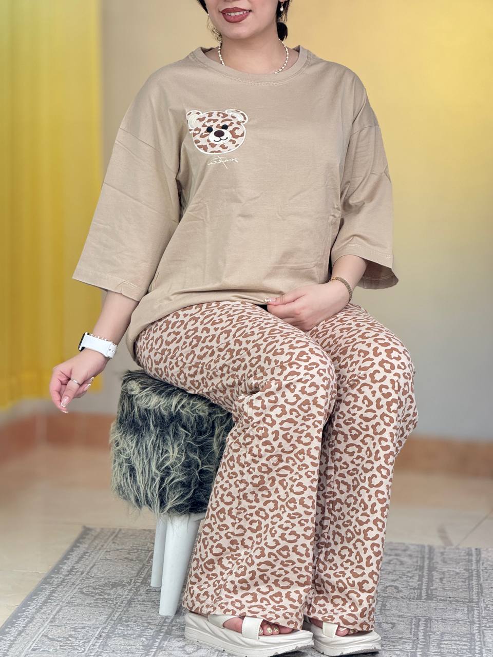 ست بگی خرس پلنگی کد 29516