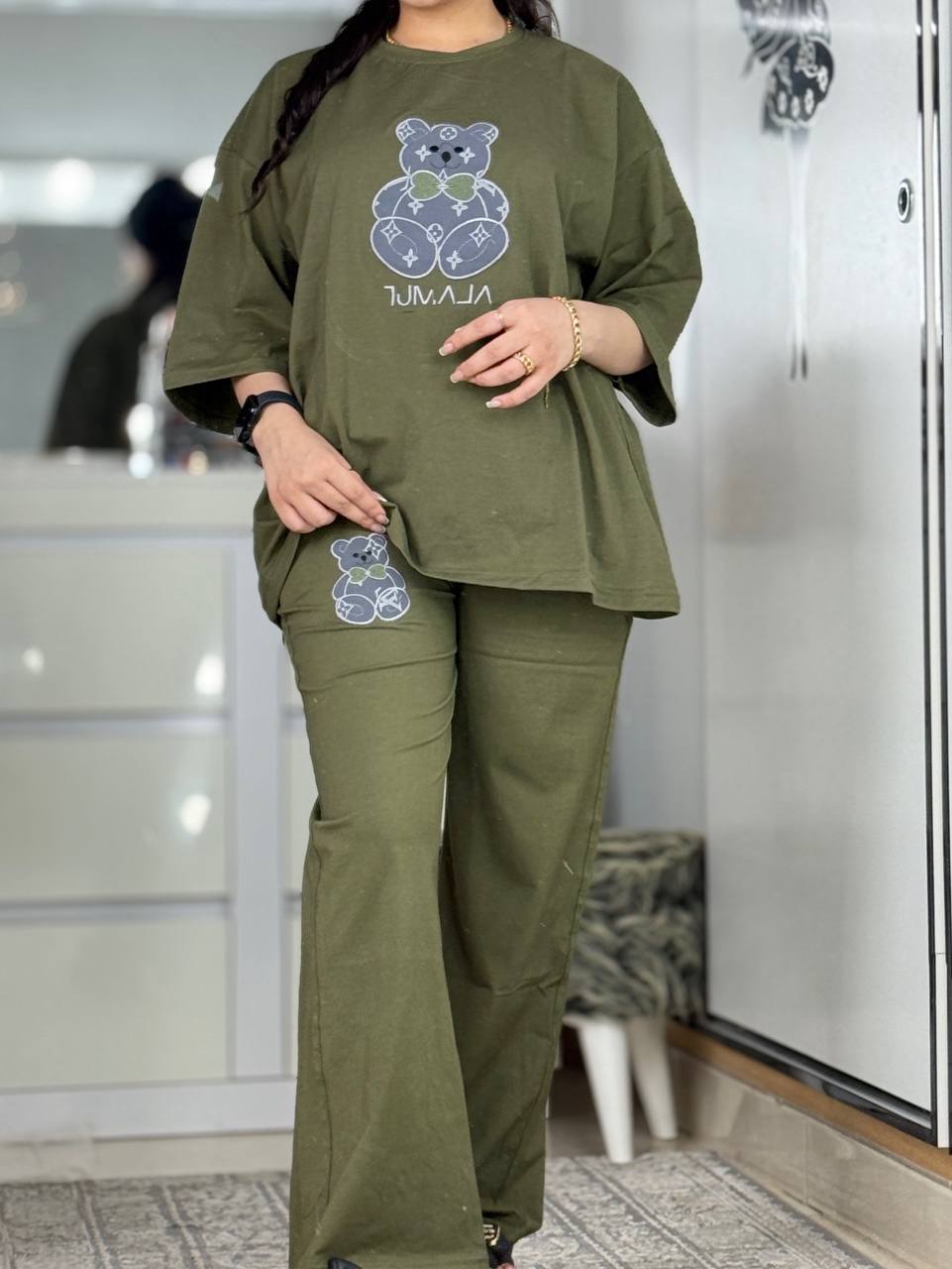 ست بگی خرس پاپیونی رنگی 28400