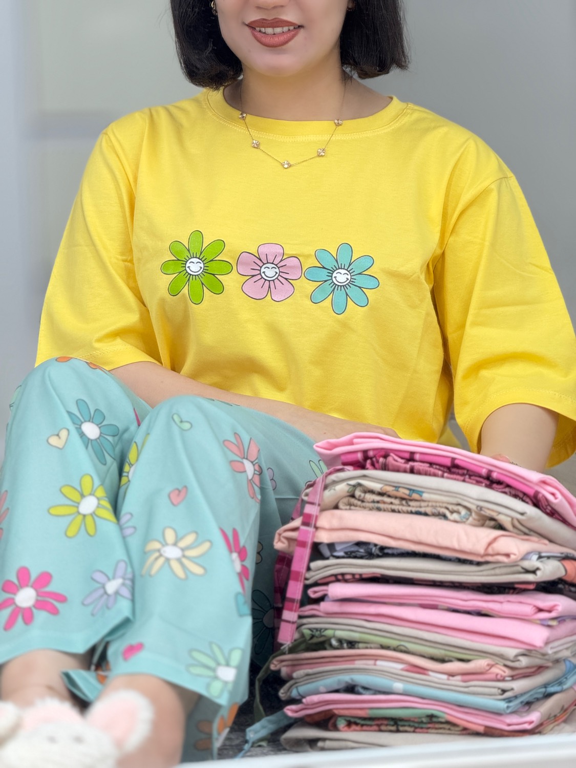ست فانتزی شلوار بوگاتی کد 42649