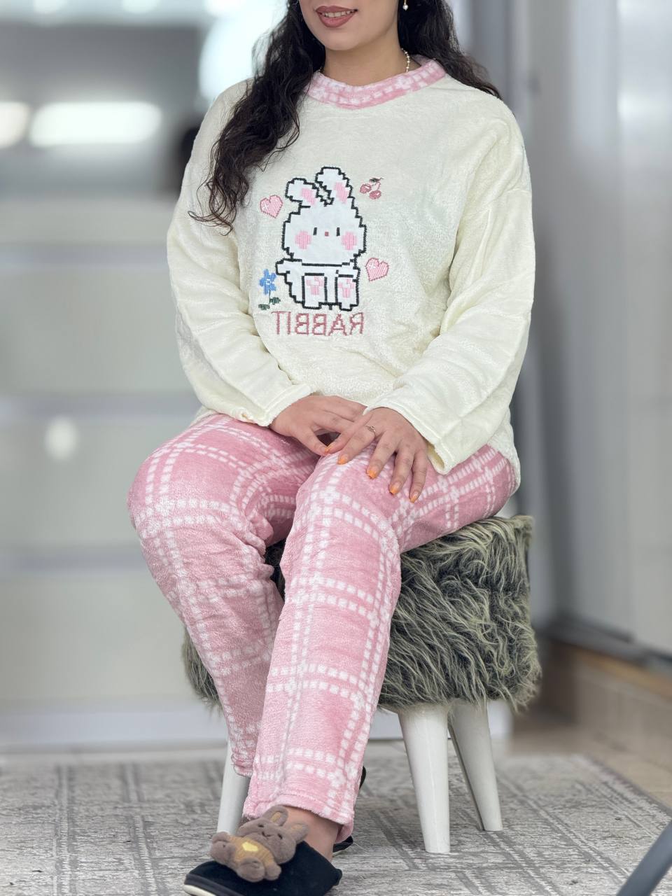 ست حوله ای خرگوش کالباسی کد6250
