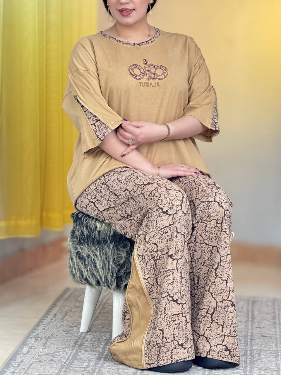 ست دمپا زیپ الو کد 29500