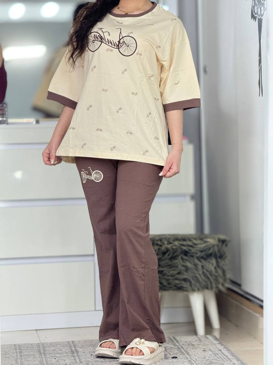 ست دوچرخه گلدوزی کد 5836