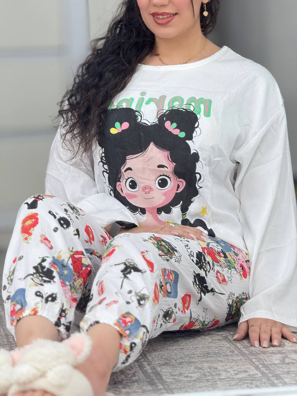 ست وارداتی دخترمو خرگوشی کد 6475