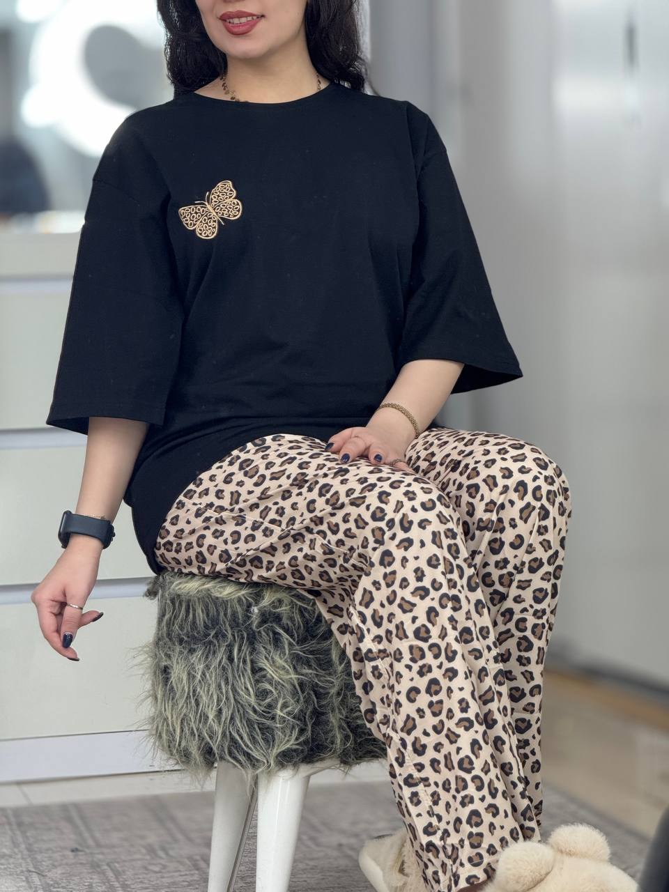 ست فانتزی شلوار بوگاتی کد 33435