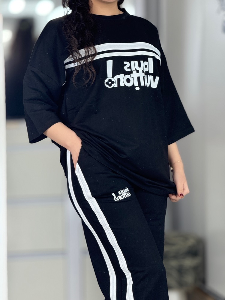 ست بگی لویی ویتون مشکی کد 6540