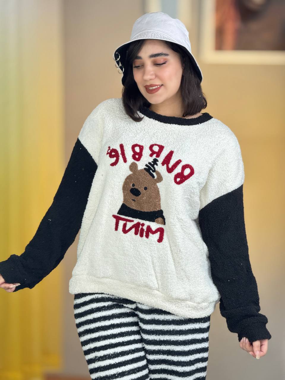 ست تدی خرس راه راه کد 29475