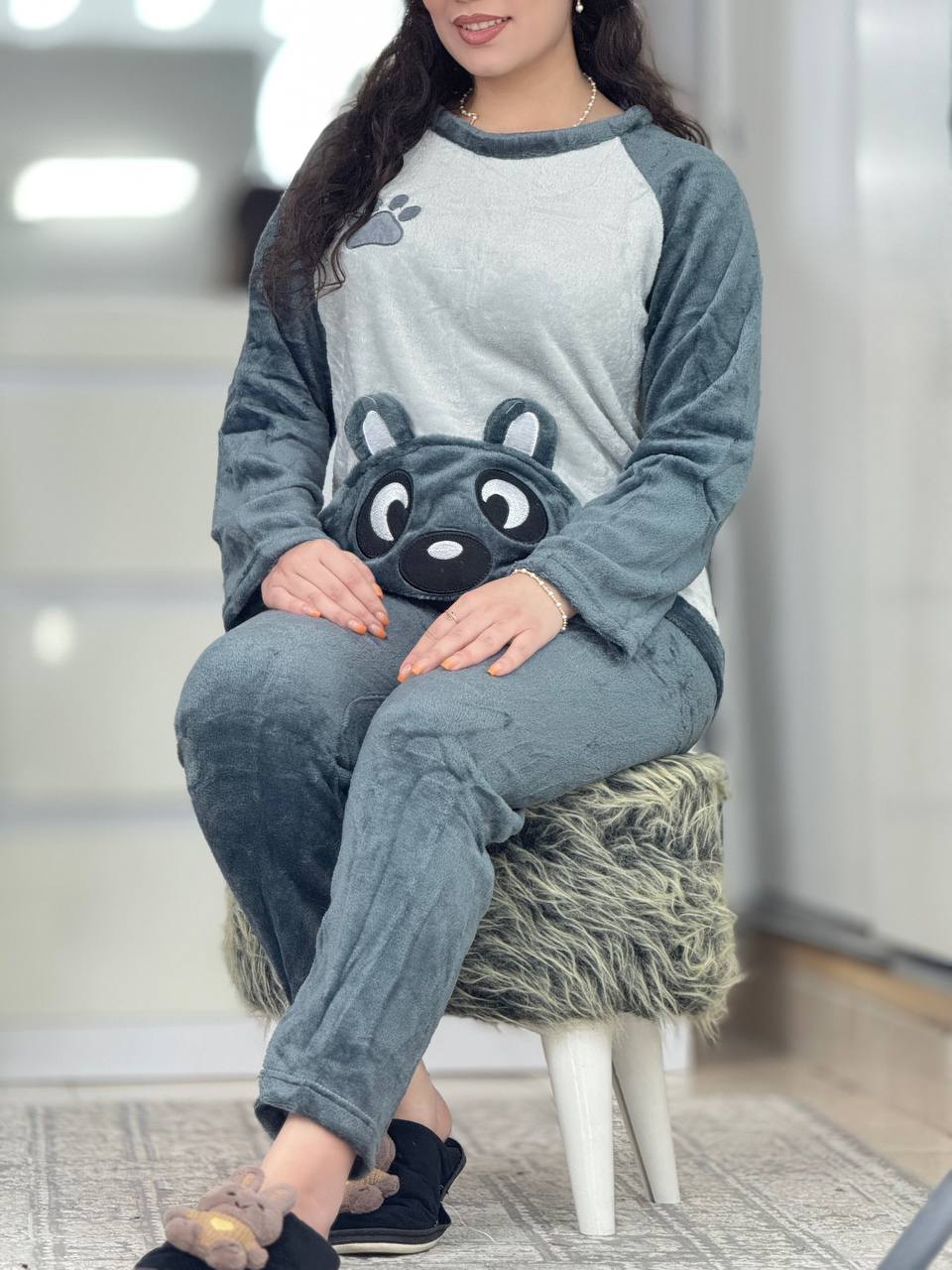 ست حوله ای خرس و پنجه کد 6157