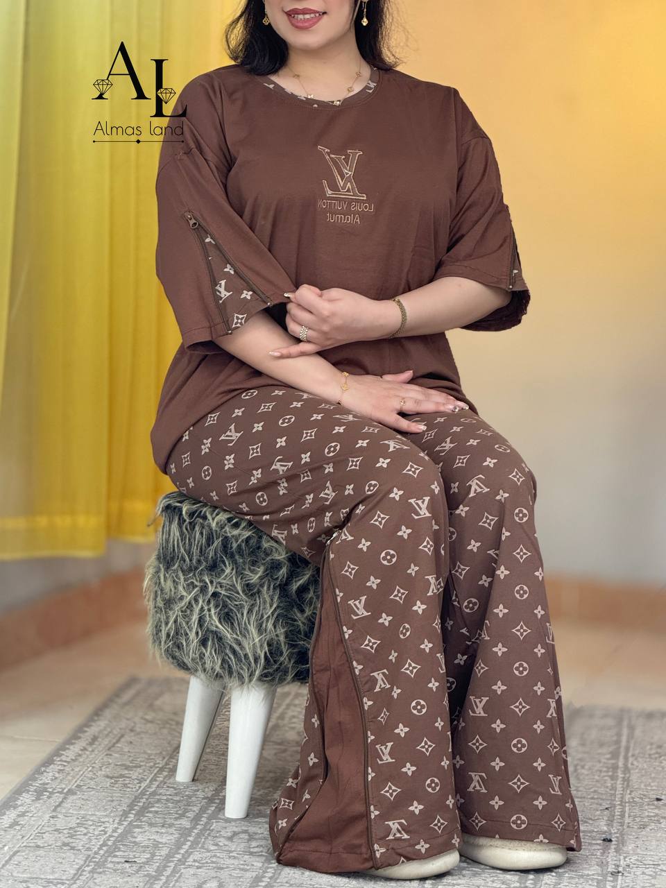 ست دمپا زیپ ال وی کد 29497