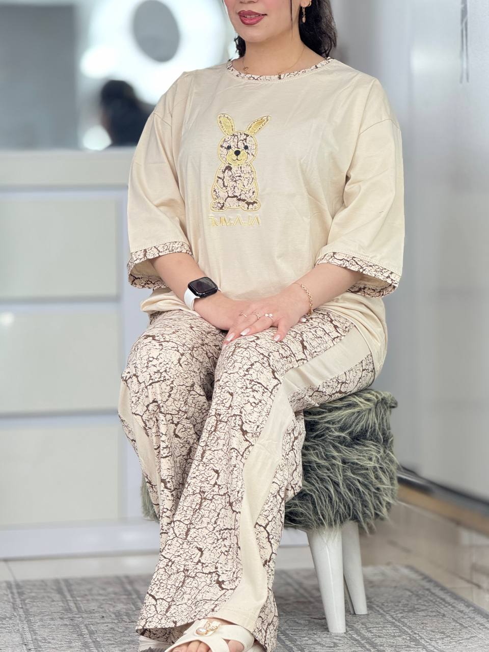ست بگی خرگوش بغل نوار کد 6058