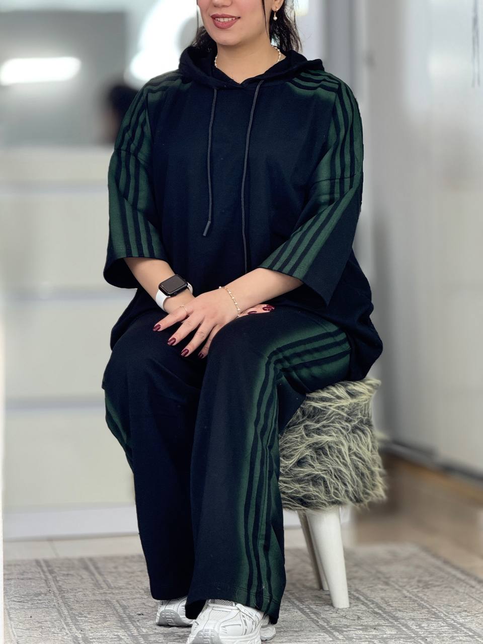 ست بگی سه خط کلاهدار کد 6204