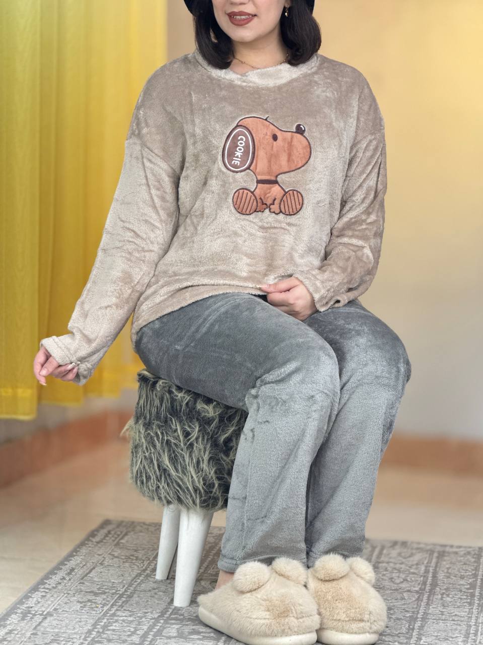 ست تدی سگ نسکافه ای کد 29479