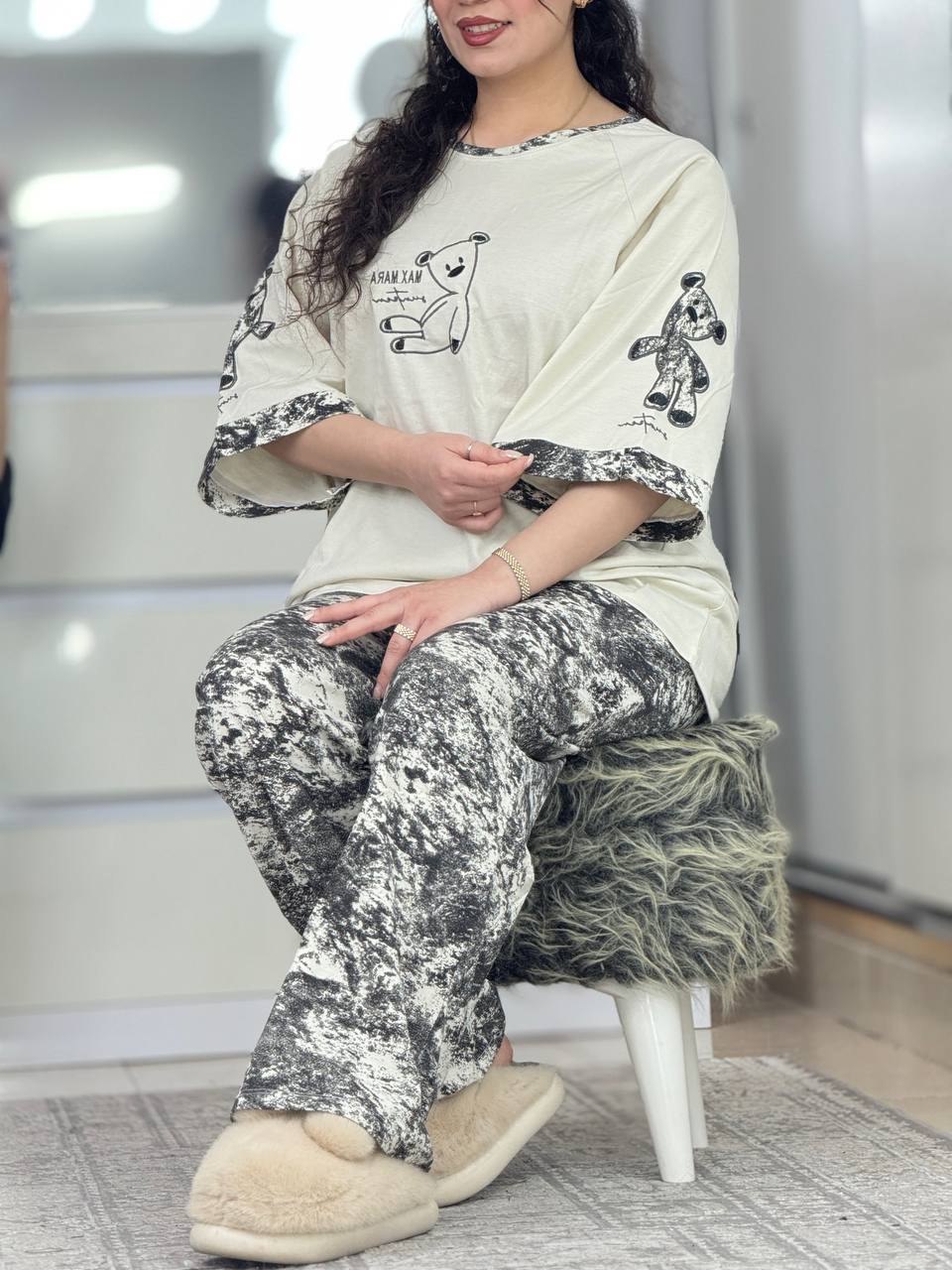 ست ابروبادی استین تدی کد 6556