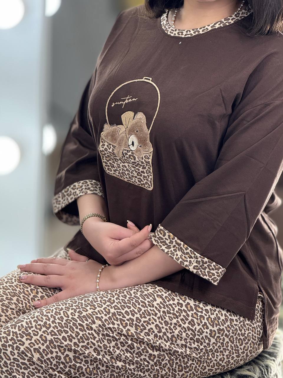 ست خرس و سبد پلنگی کد 29420