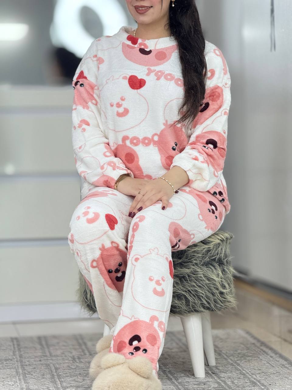 ست حوله ای خرس شلوغ کد 6370