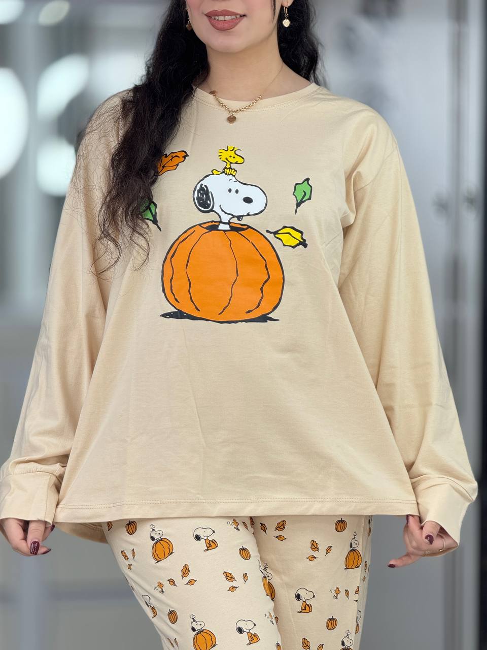 ست استین بلند کدو کد 6465