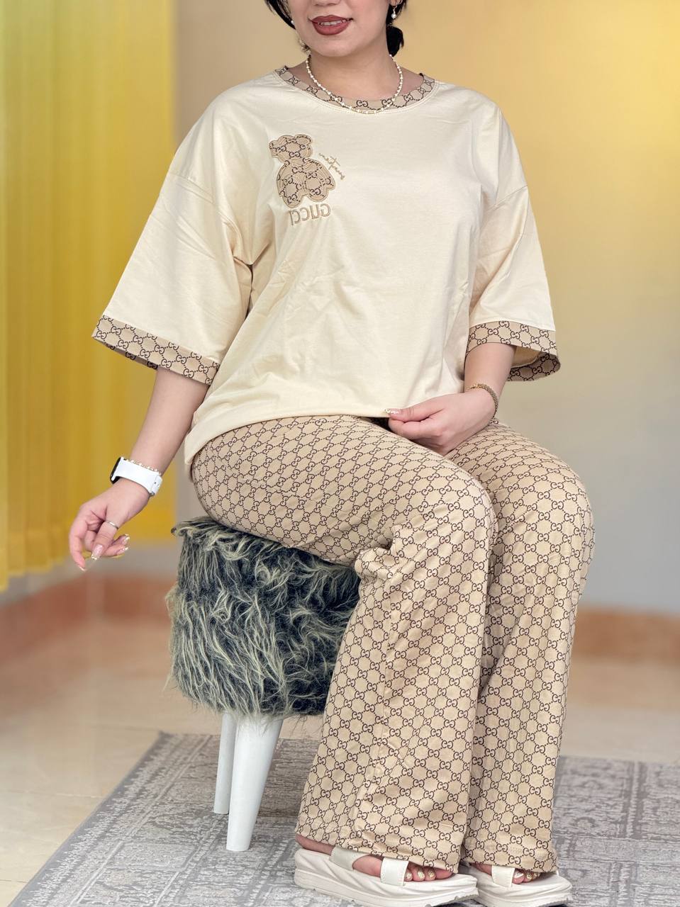 ست گوچی لوکس شیری کد 29520