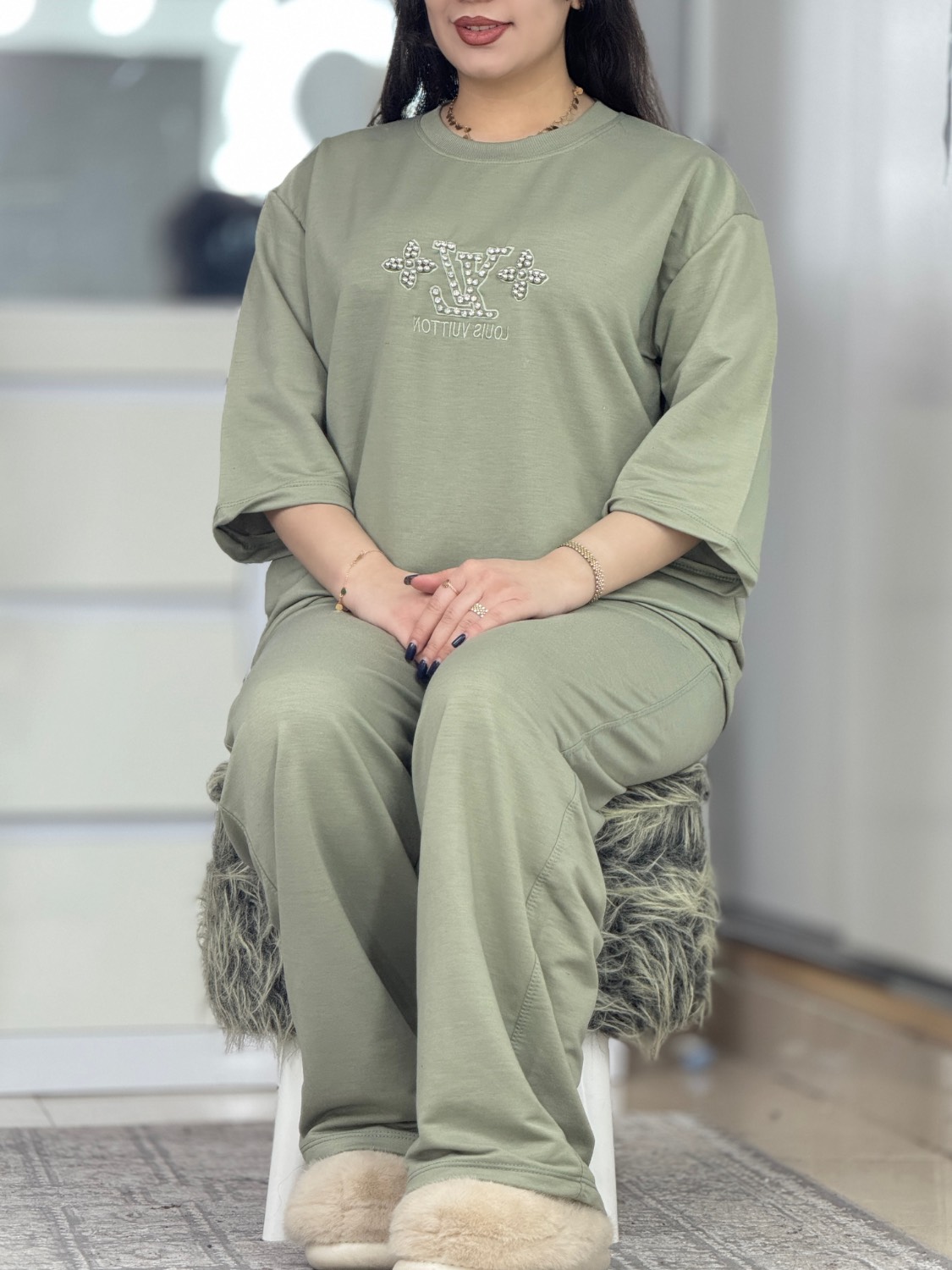 ست بگی ال وی نگینی کد 33495 