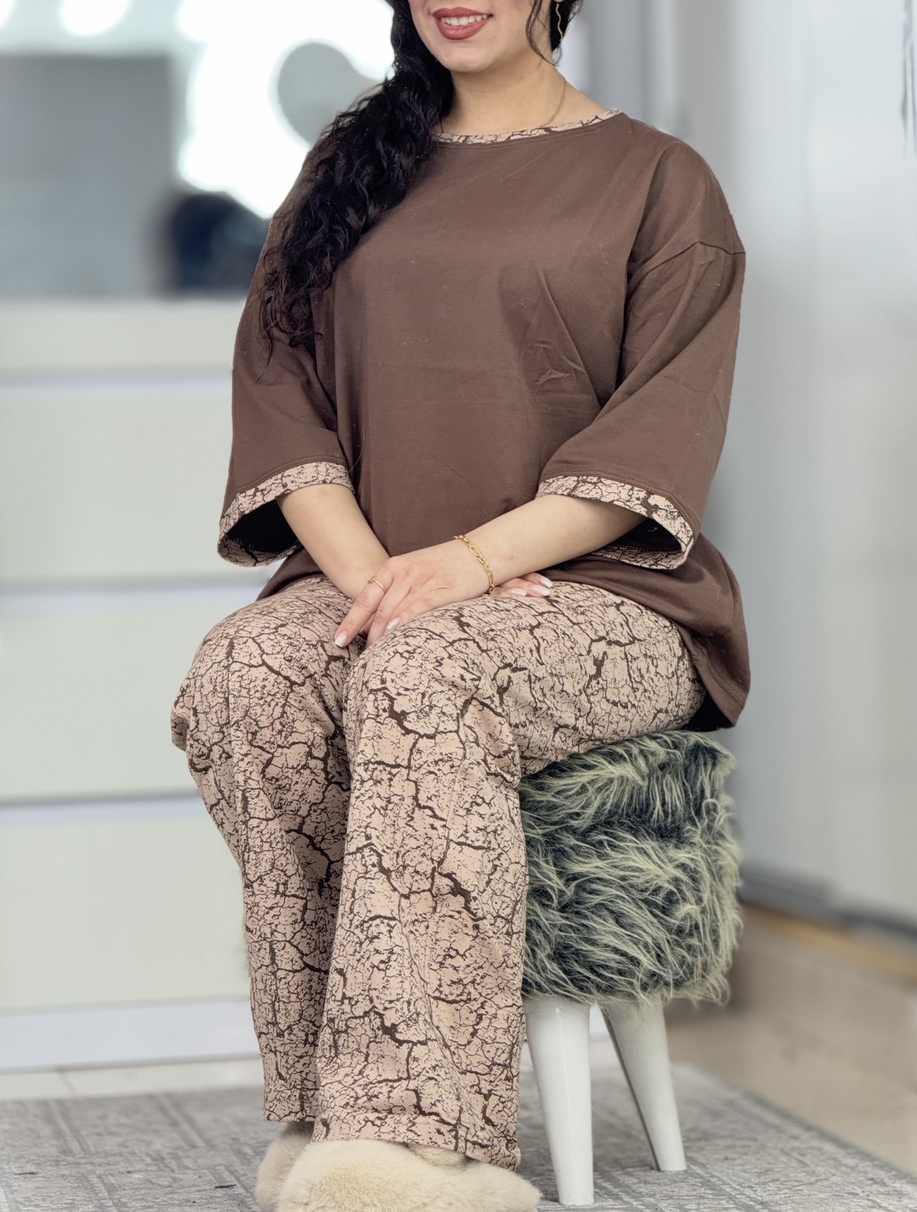 ست گوشه سینه خرسی کد 6541