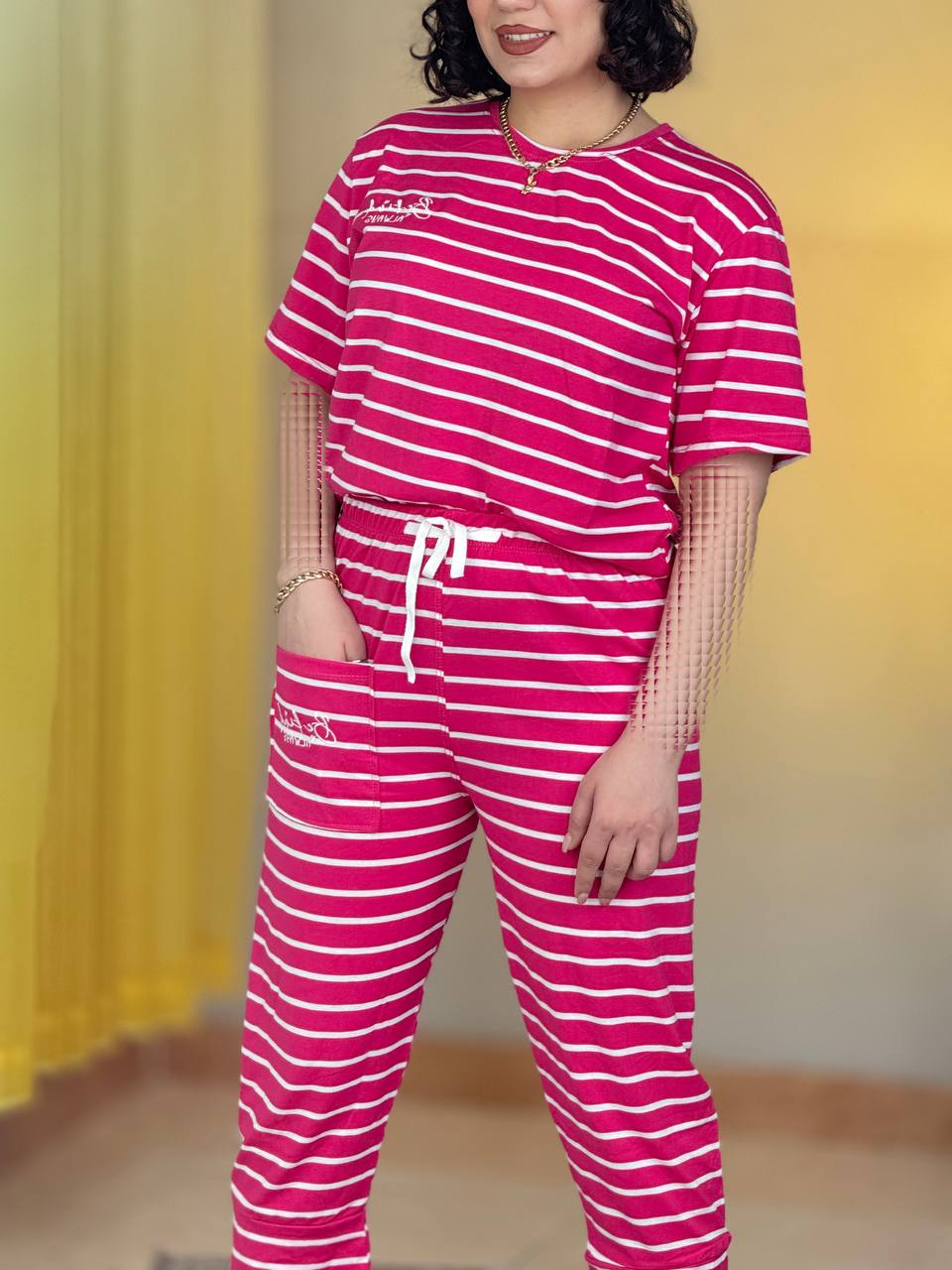 ست برمودا راه راه کد 29307