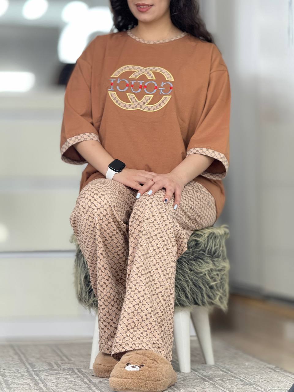 ست بگی جی جی شکلاتی کد 6136