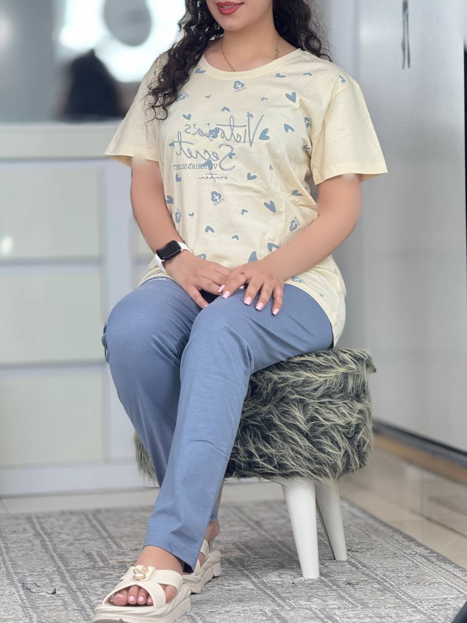 ست دو تیکه - ست قلب ویکتوریا کد ۵۹۱۸ ست قلب ویکتوریا کد ۵۹۱۸-3