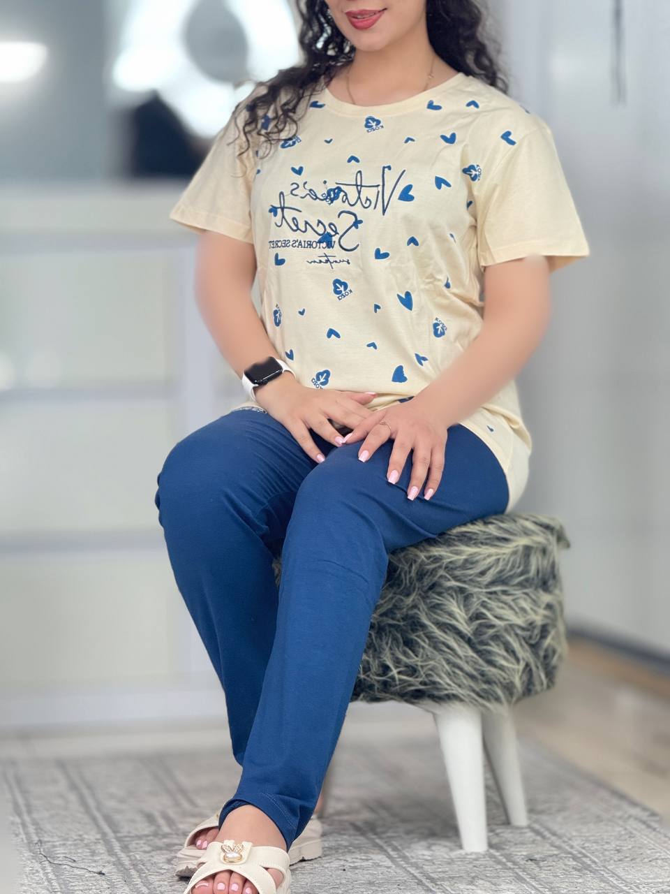 ست دو تیکه - ست قلب ویکتوریا کد ۵۹۱۸ ست قلب ویکتوریا کد ۵۹۱۸-2