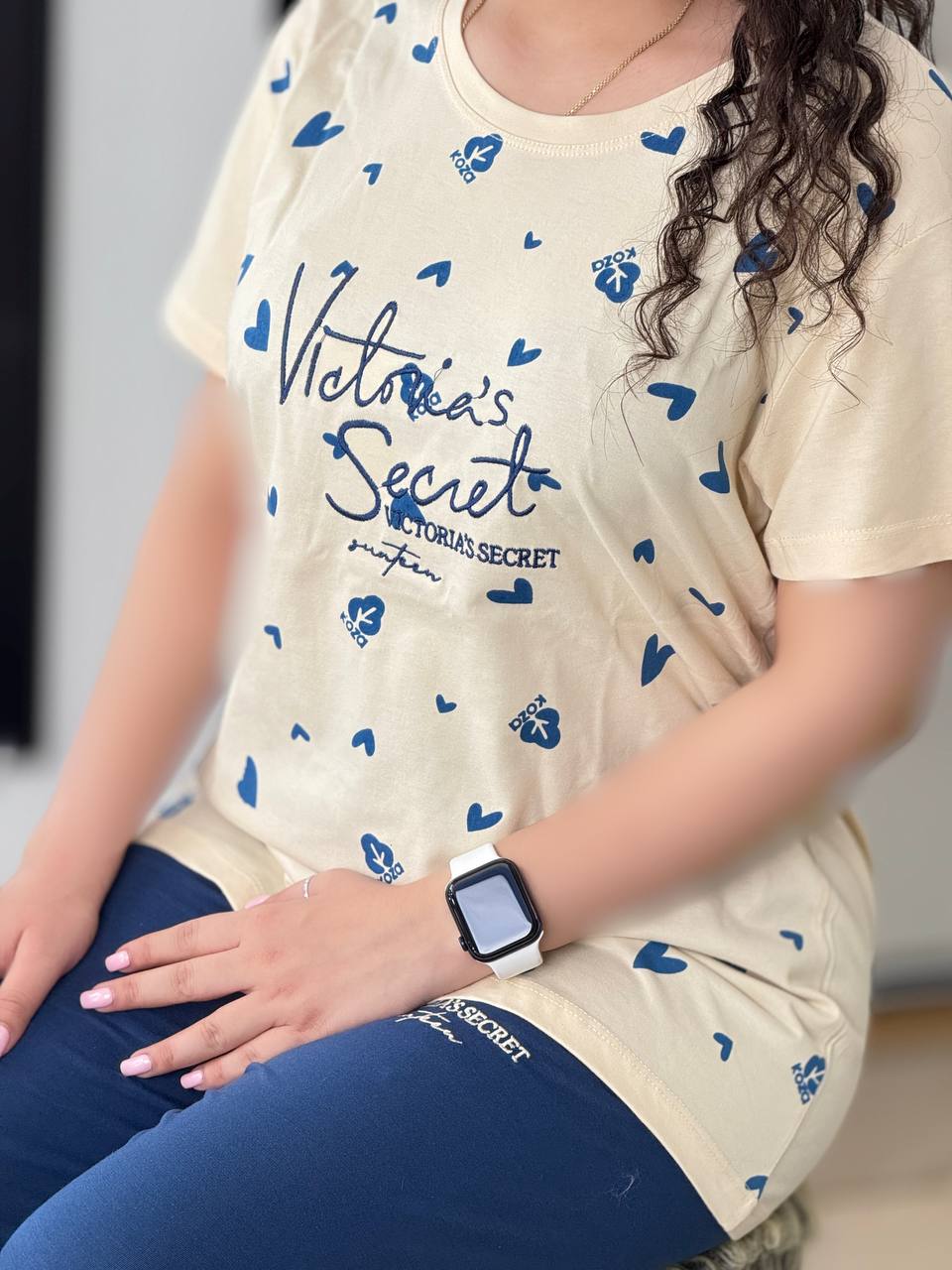 ست دو تیکه - ست قلب ویکتوریا کد ۵۹۱۸ ست قلب ویکتوریا کد ۵۹۱۸-6