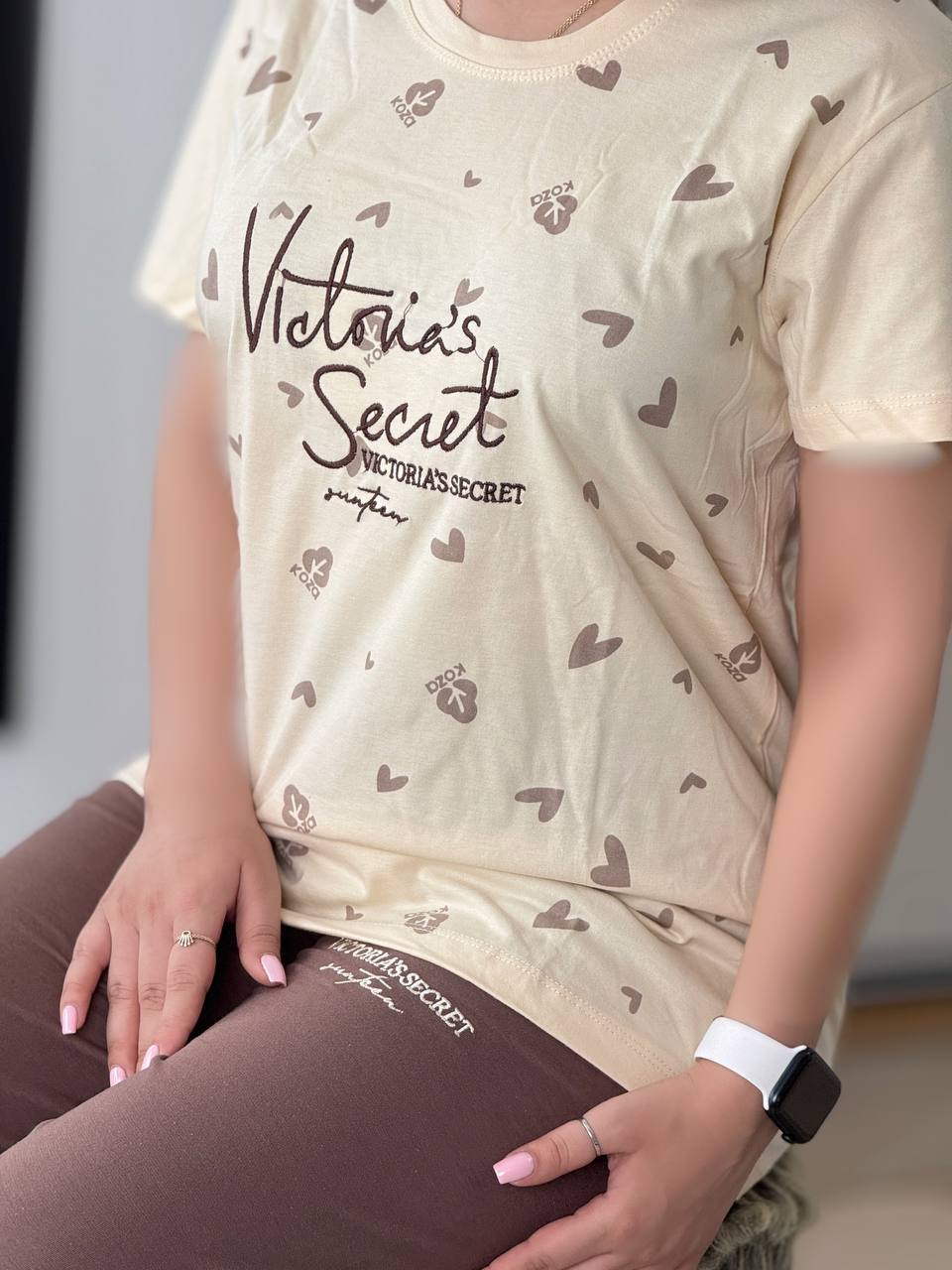 ست دو تیکه - ست قلب ویکتوریا کد ۵۹۱۸ ست قلب ویکتوریا کد ۵۹۱۸-5