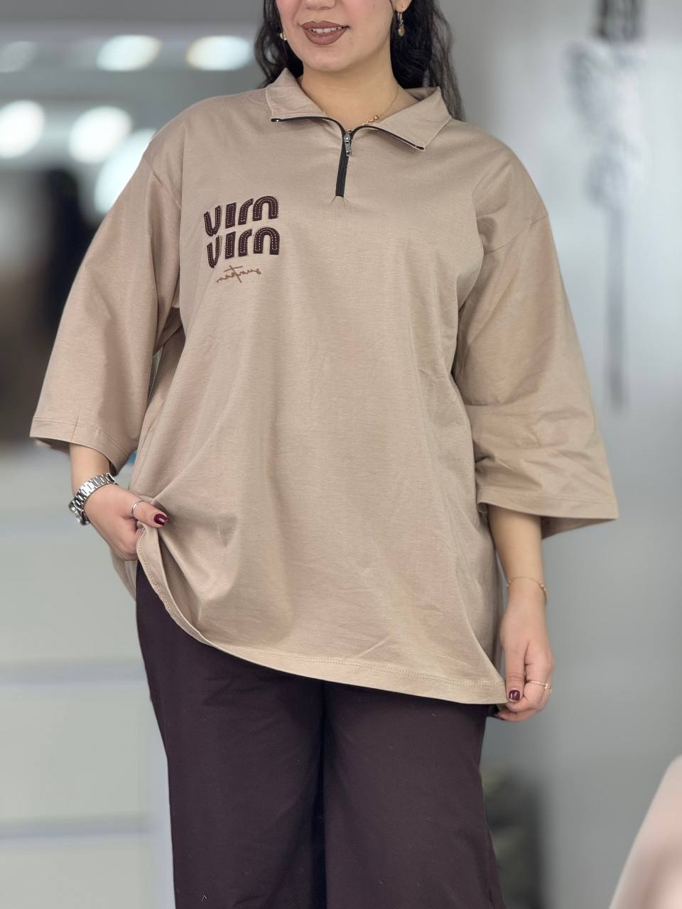 ست نیم زیپ میومیو کد 6412