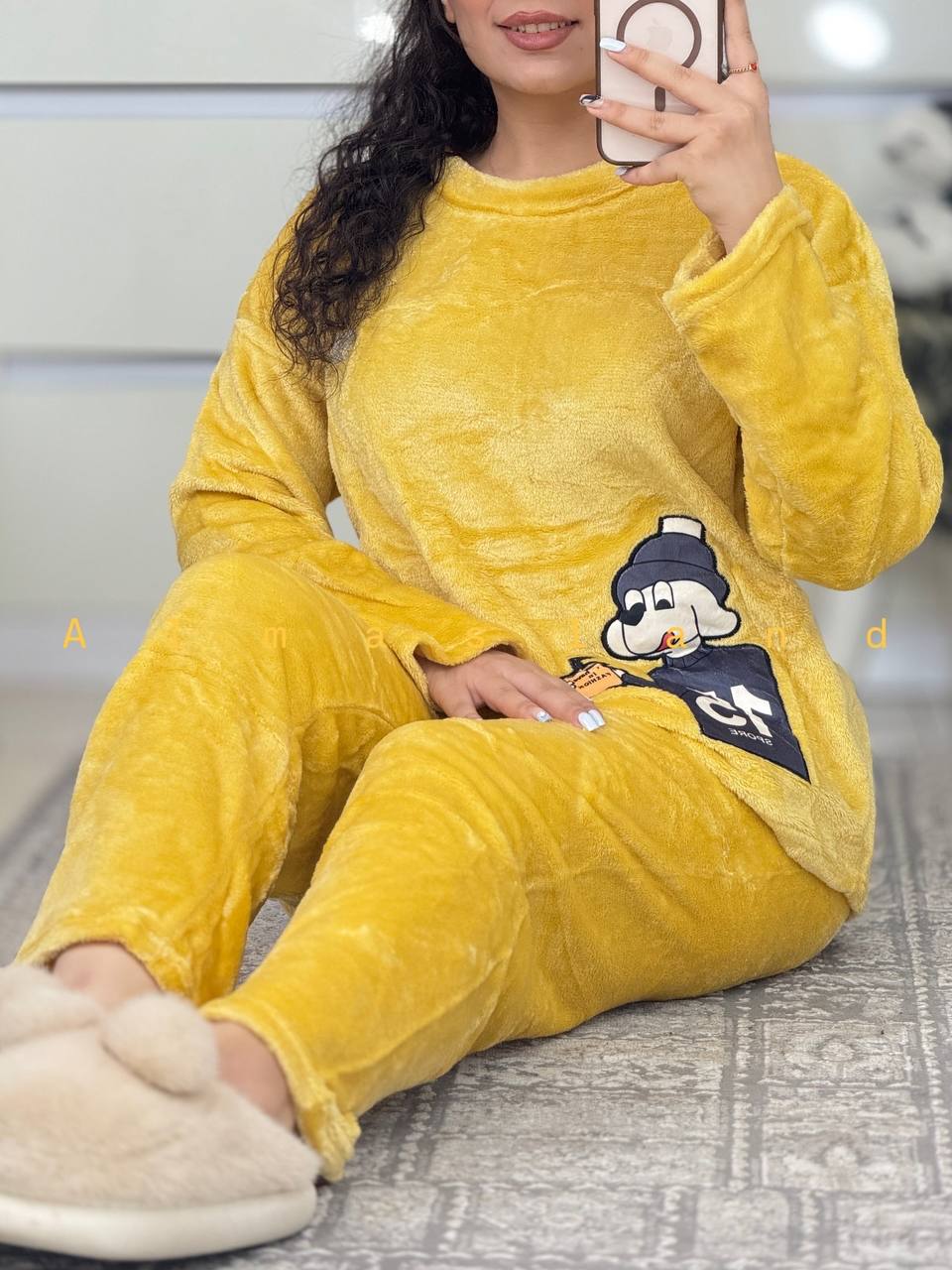 ست حوله ای زرد کد 6211