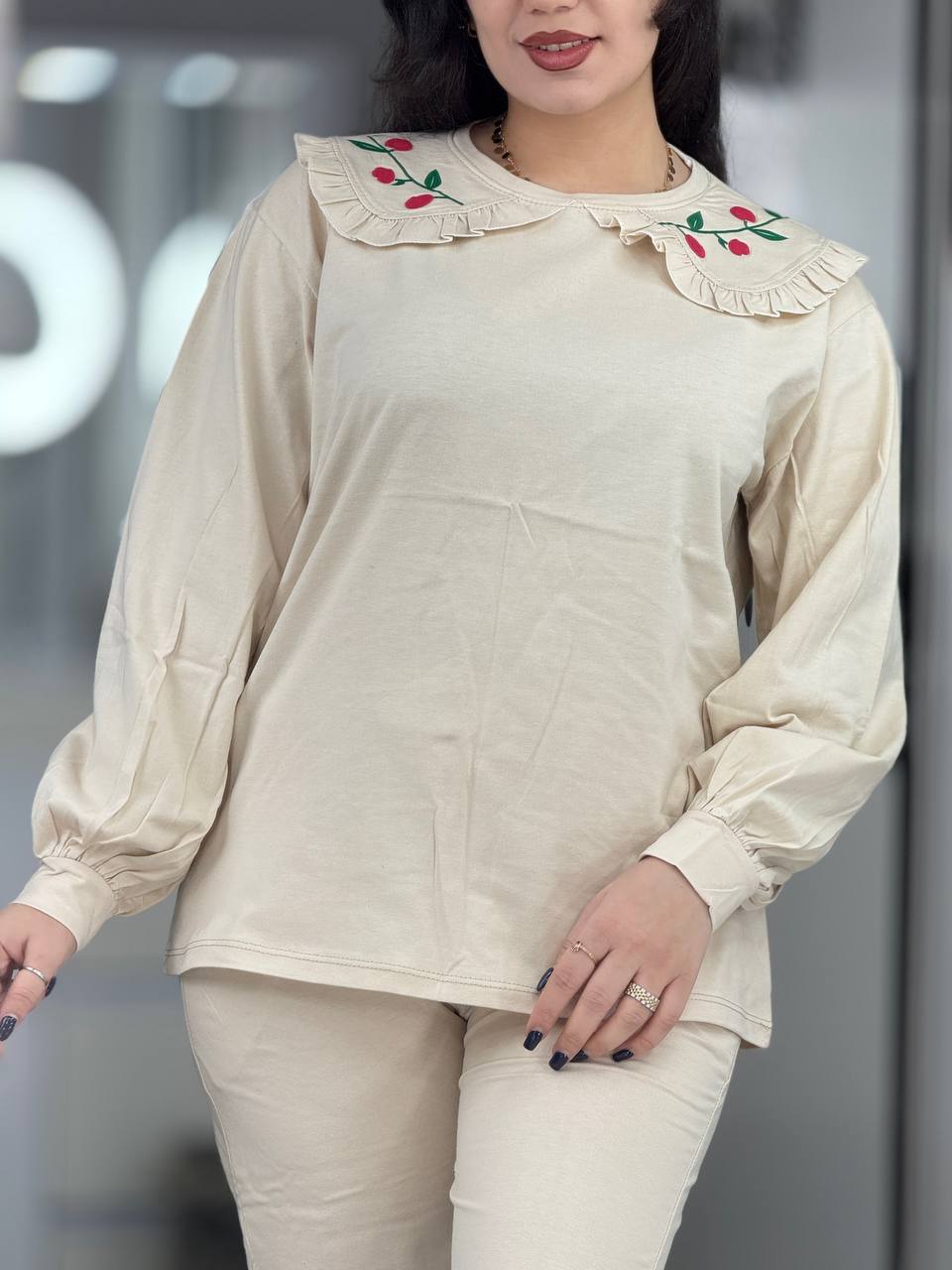 ست بهاری گل قرمز کد 33475