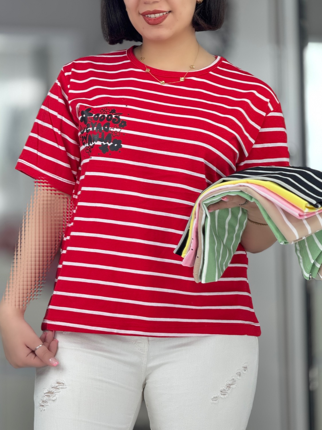 تیشرت راه راه کد 42526