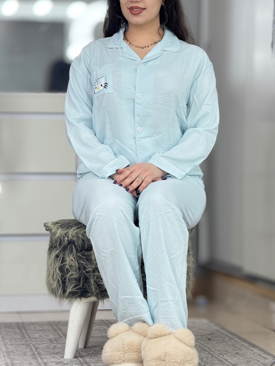 ست دکمه دار کیتی ابی کد 33523