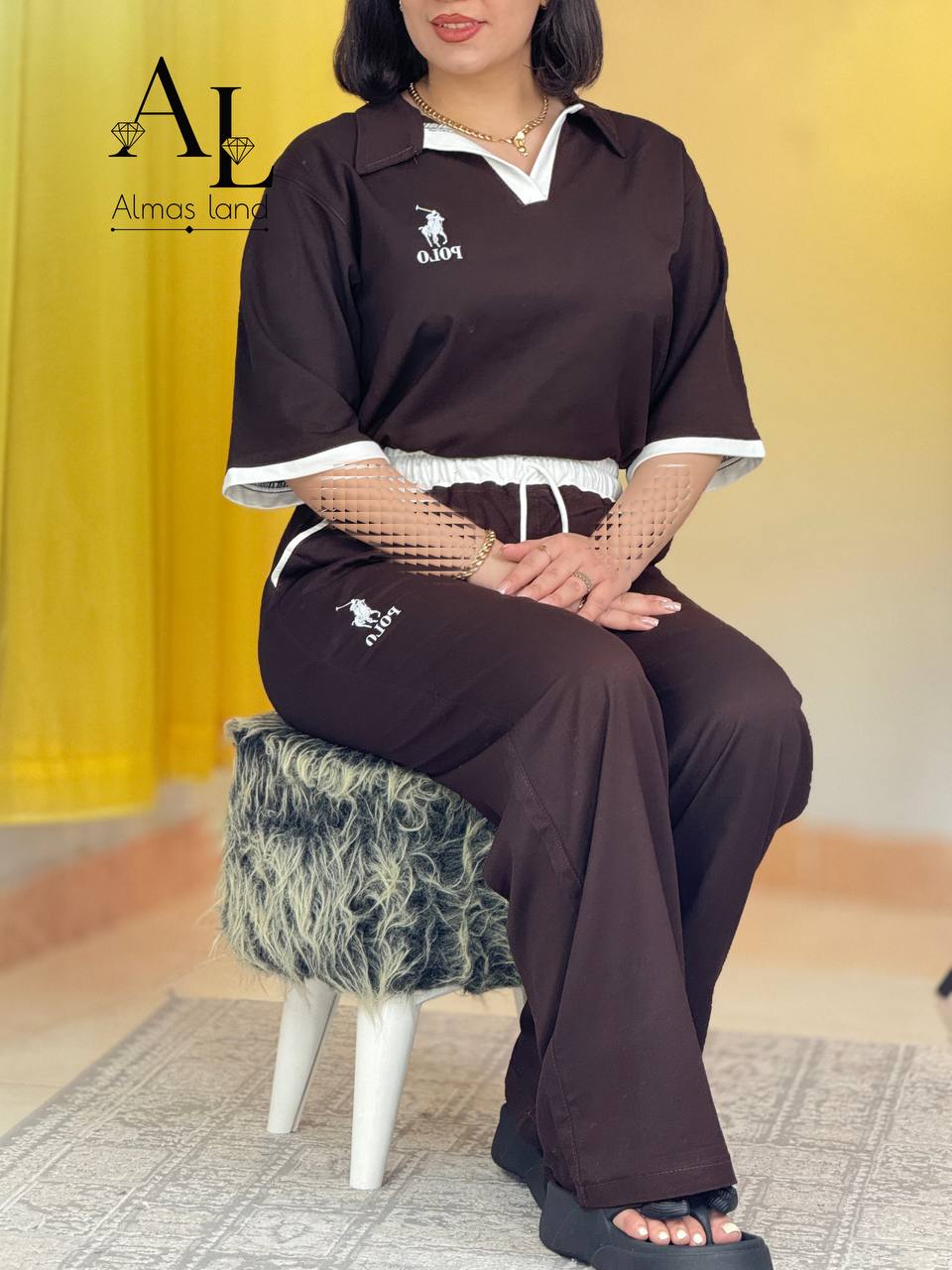ست پلوشرت یقه هفت کد 29293