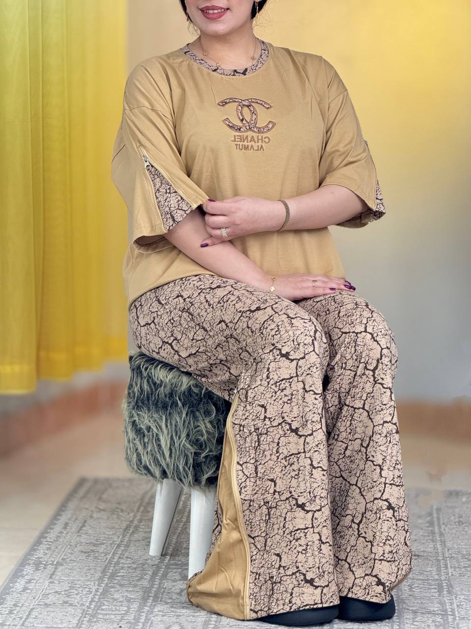 ست دمپا زیپ چنل کد 29501