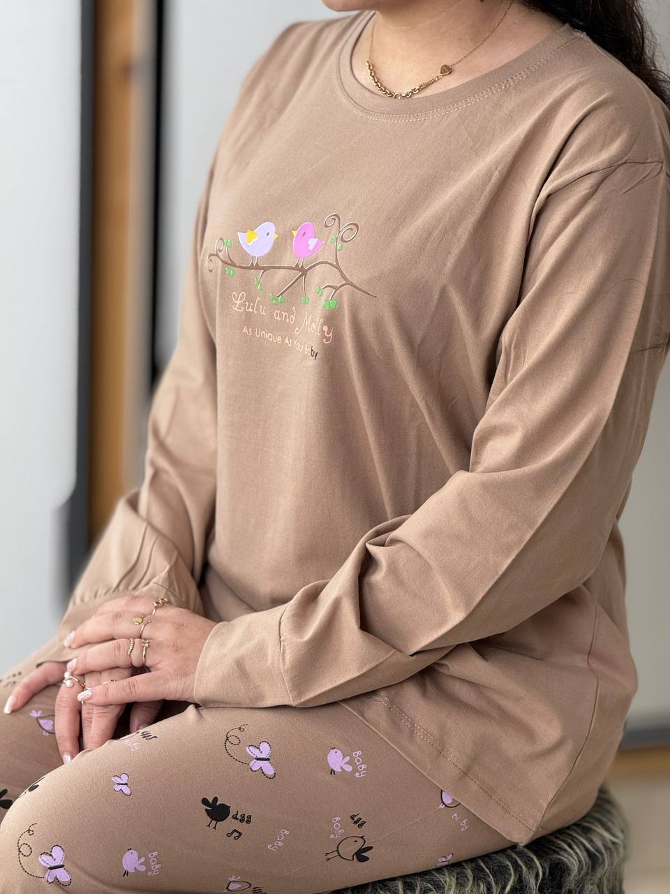 ست استین بلند گنجشک کد 6495