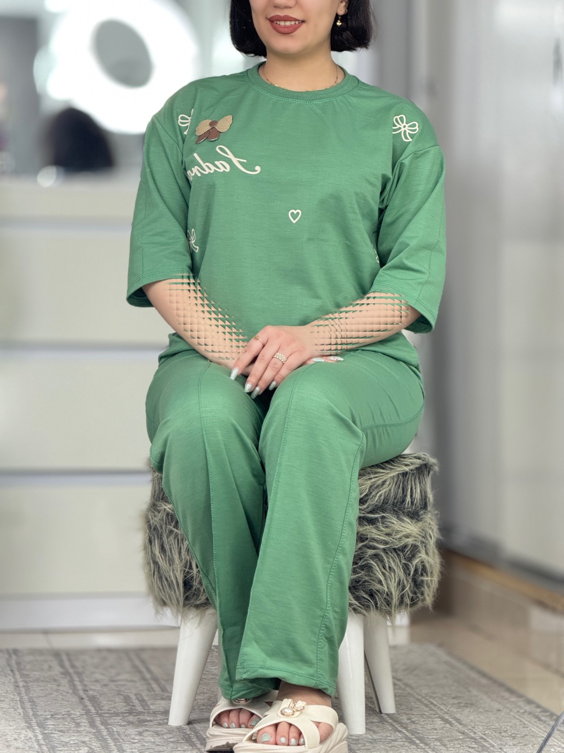 ست پنبه گلکسی پروانه برجسته کد 42502
