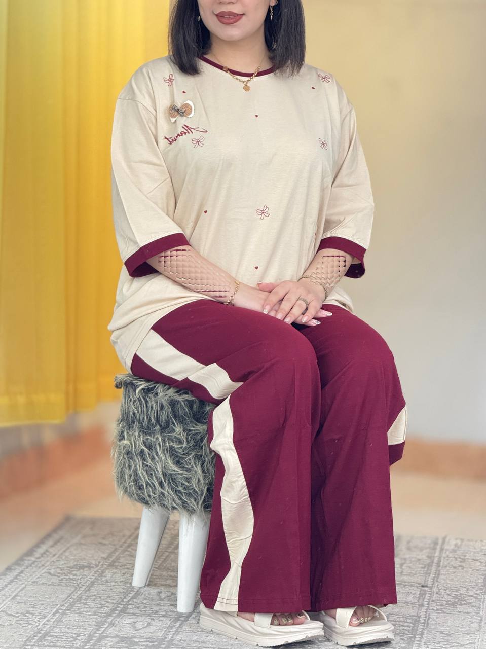 ست قواره بزرگ پاپیون برجسته کد 33484