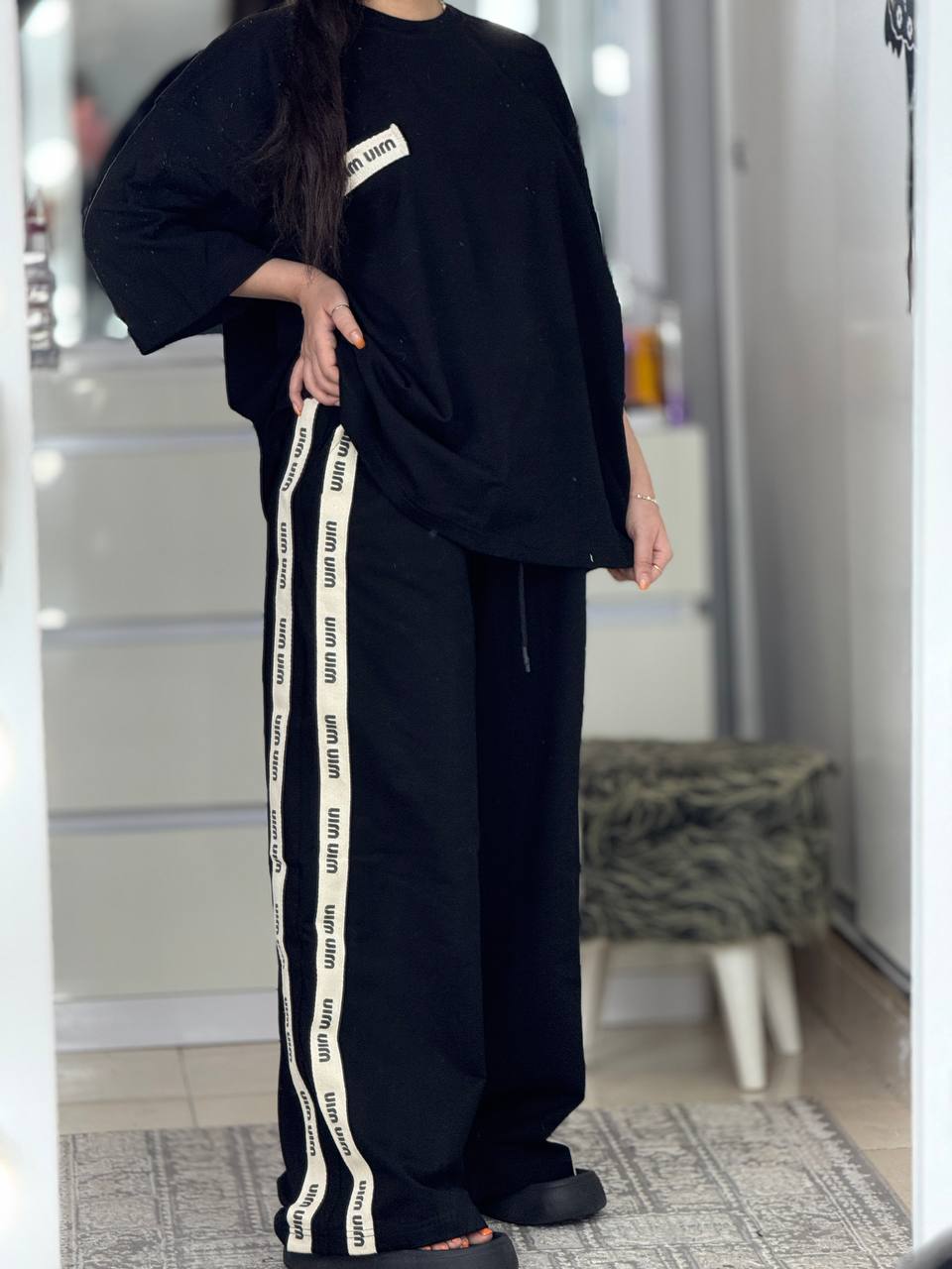 ست بگی مشکی میومیو کد 6274