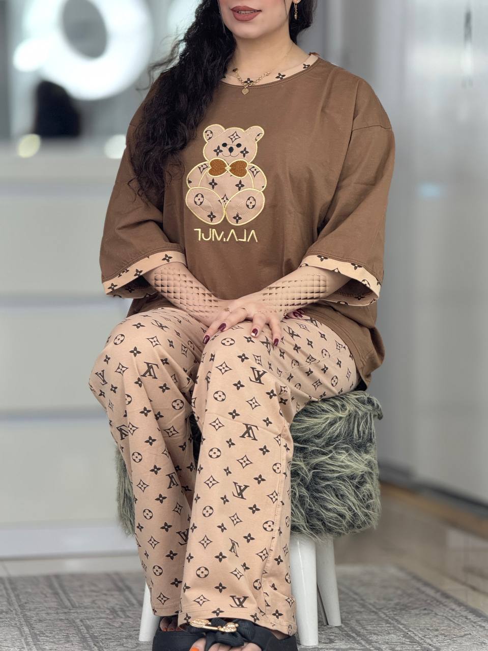 ست بگی ال وی خرس پاپیونی 28396