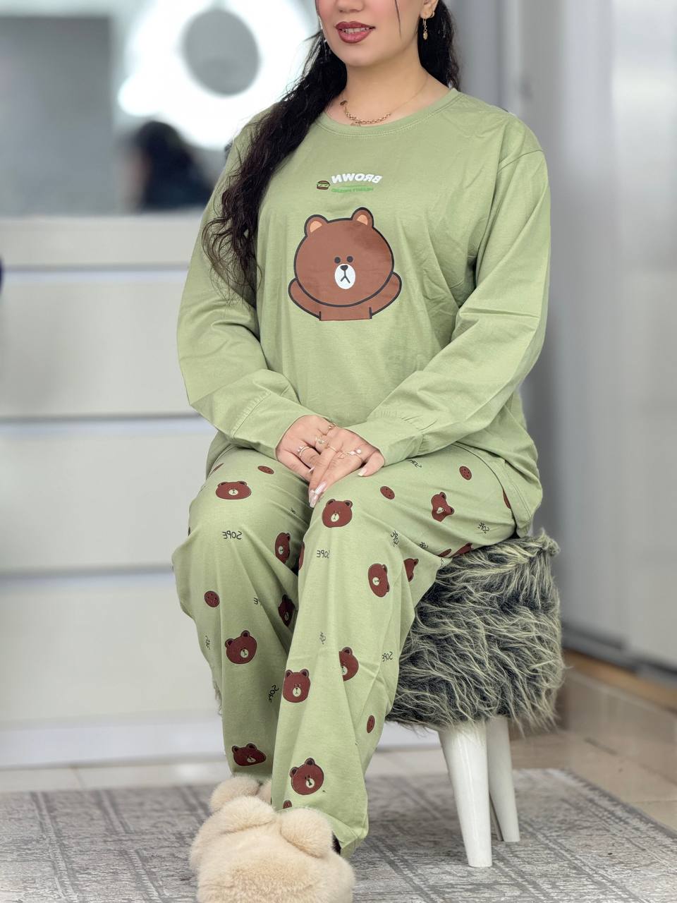 ست استین بلند میشا کد 6457