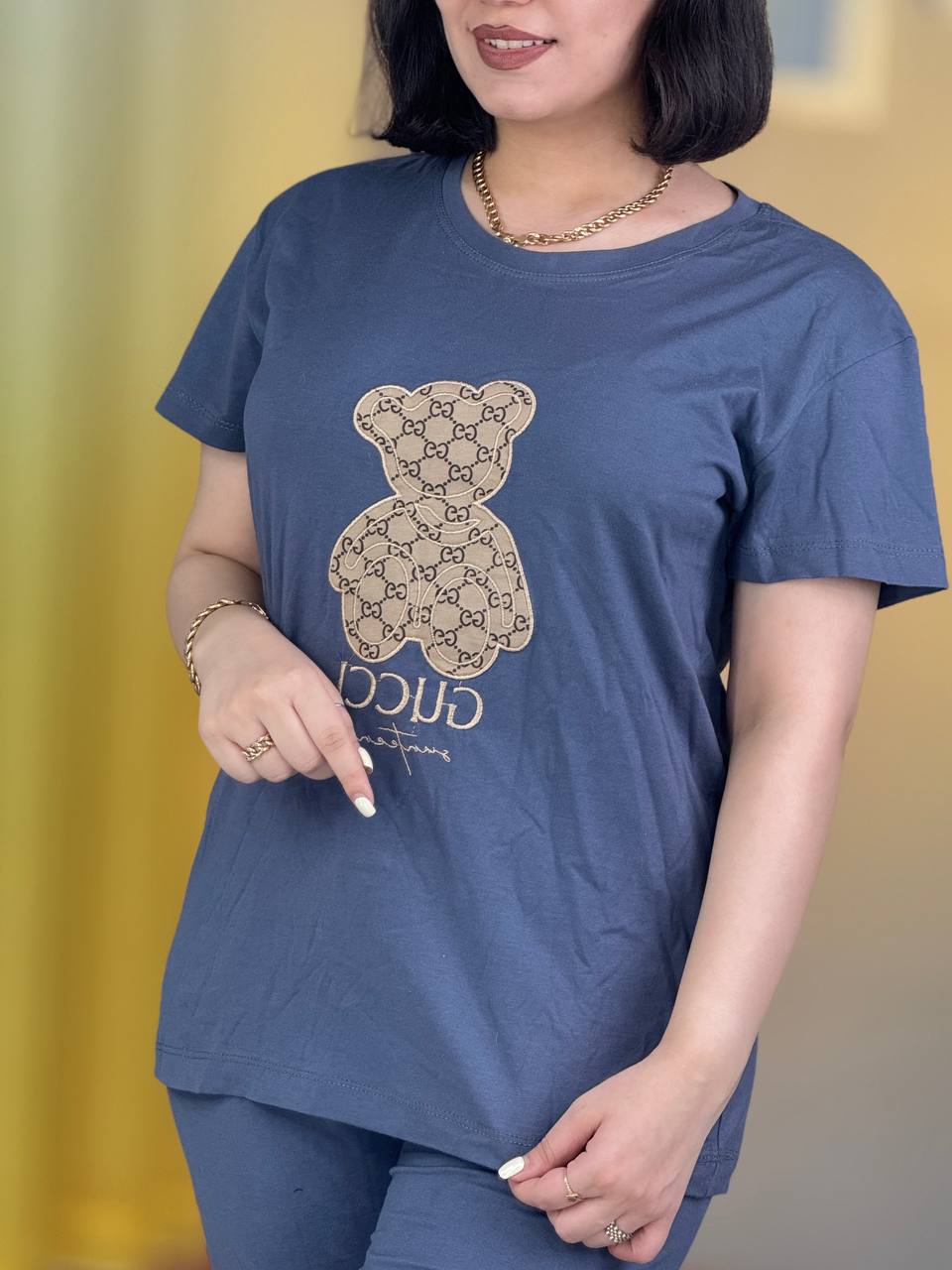 ست گوچی خاکستری 