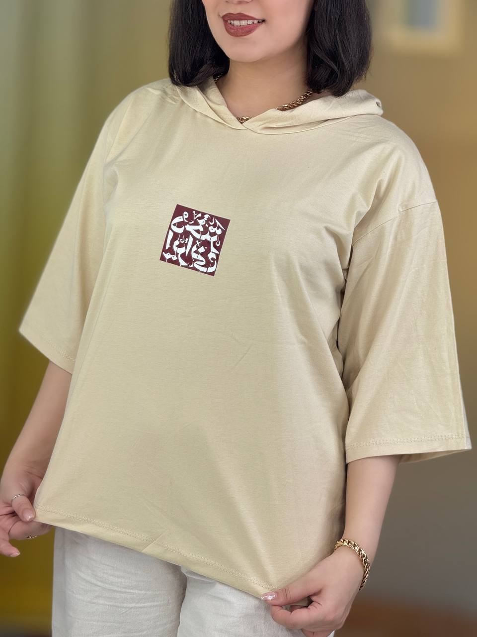 تیشرت کلاهدار دخترایران کد 29325