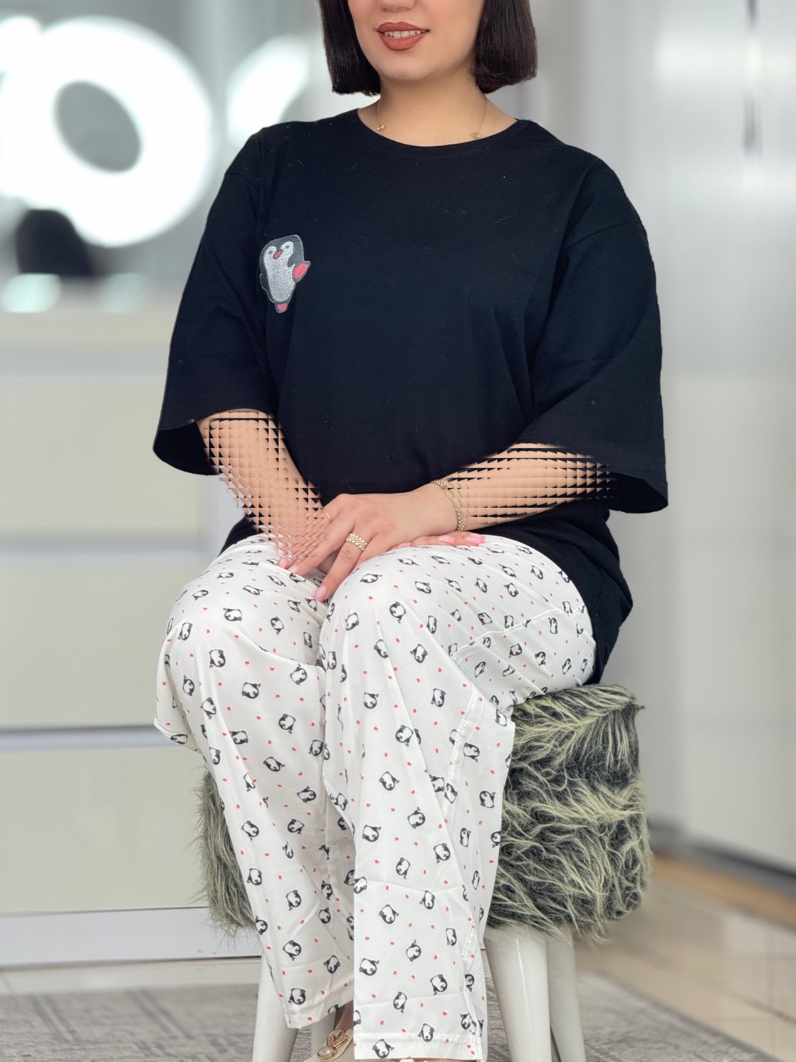 ست شلوار بوگاتی پنگوئن کد 42559